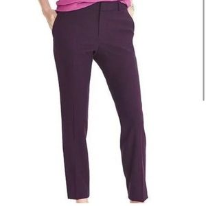 Purple Sloan cut pants